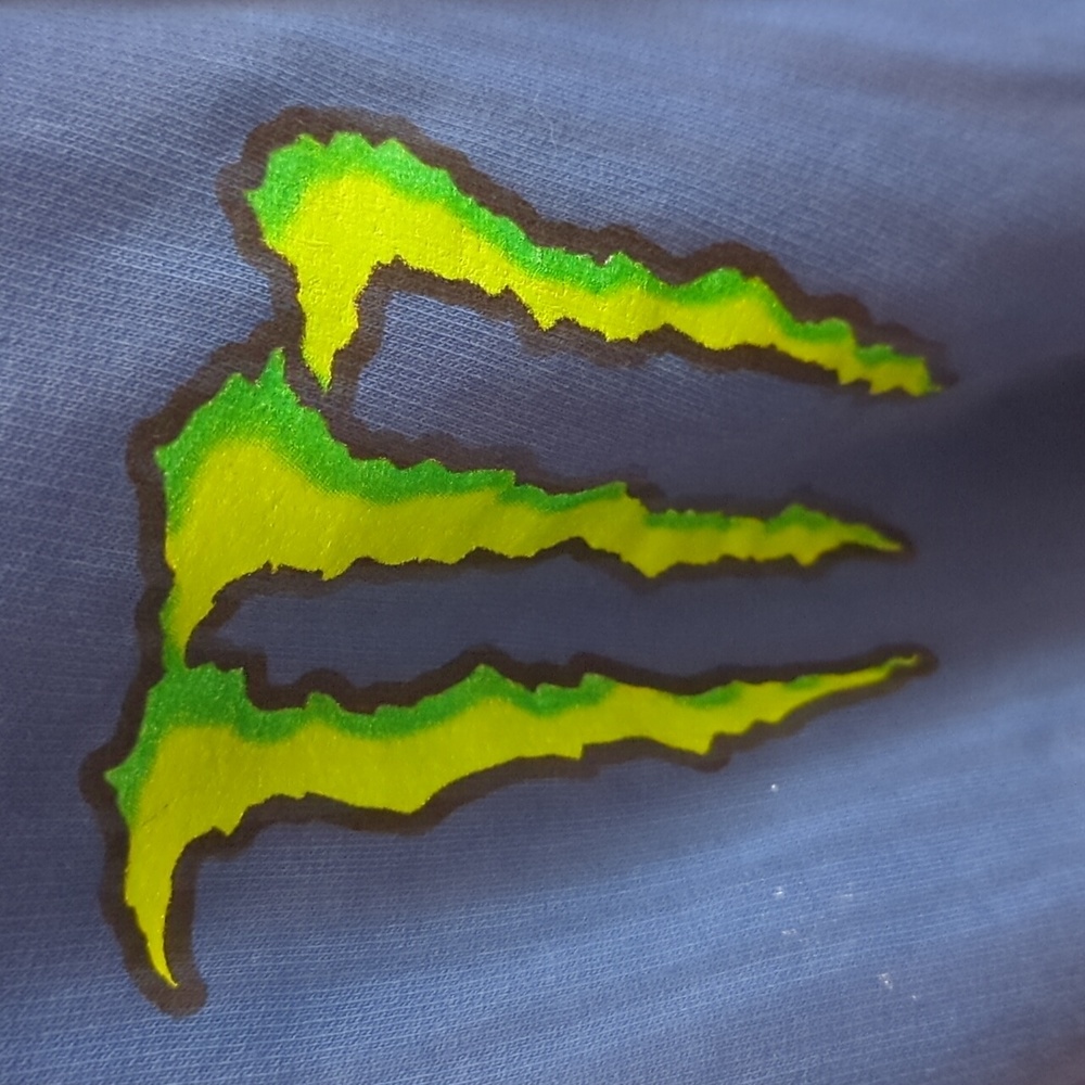 SOLD check out my black1 RARE XL DC brand Monster energy Ken Block hoody Zip Up - Picture 5 of 11